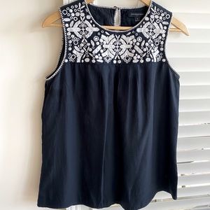 Banana Republic Sleeveless Top Tank Shirt Sz Sm